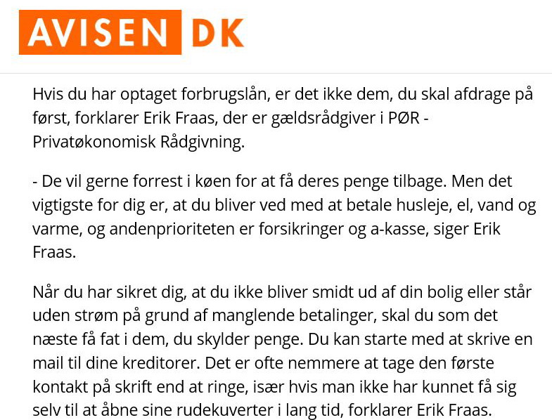 PØR - Hjælp dig selv ud af din gæld
